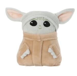 Star Wars: The Mandalorian "The Child" Plush Character Toddler Blanket New 30x40
